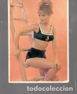Calendarios: CALENDARIO DE BELLAS SE&Ntilde;ORITA DEL A&Ntilde;O 1970 CON PUBLICIDAD UN PU&Ntilde;O
