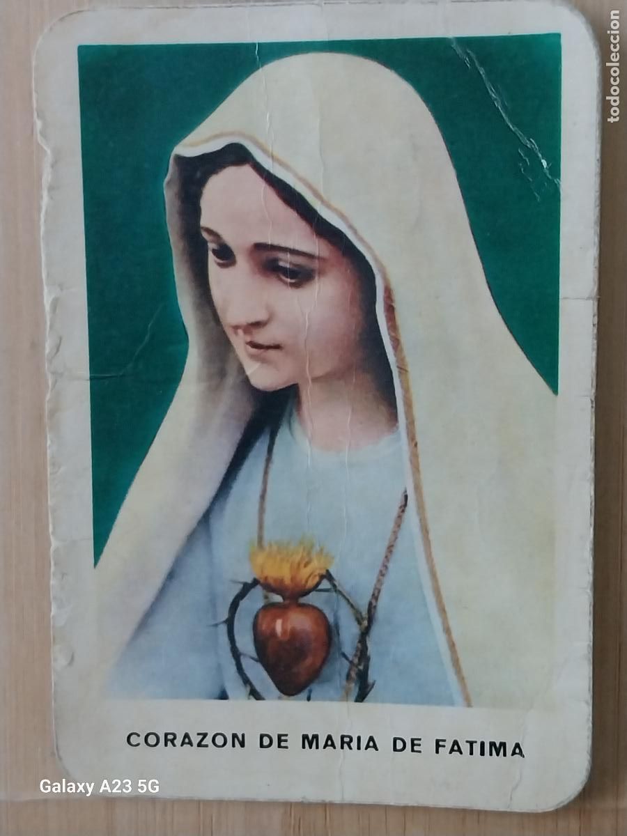 Calendarios: FATIMA CORAZON DE MARIA CALENDARIO 1979 PUBLICIDAD EJERCITO AZUL FATIMA REF M 26842