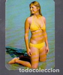 Calendarios: CALENDARIO DE B. 655 BELLA SE&Ntilde;ORITA DEL A&Ntilde;O 1977 SIN PUBLICIDAD
