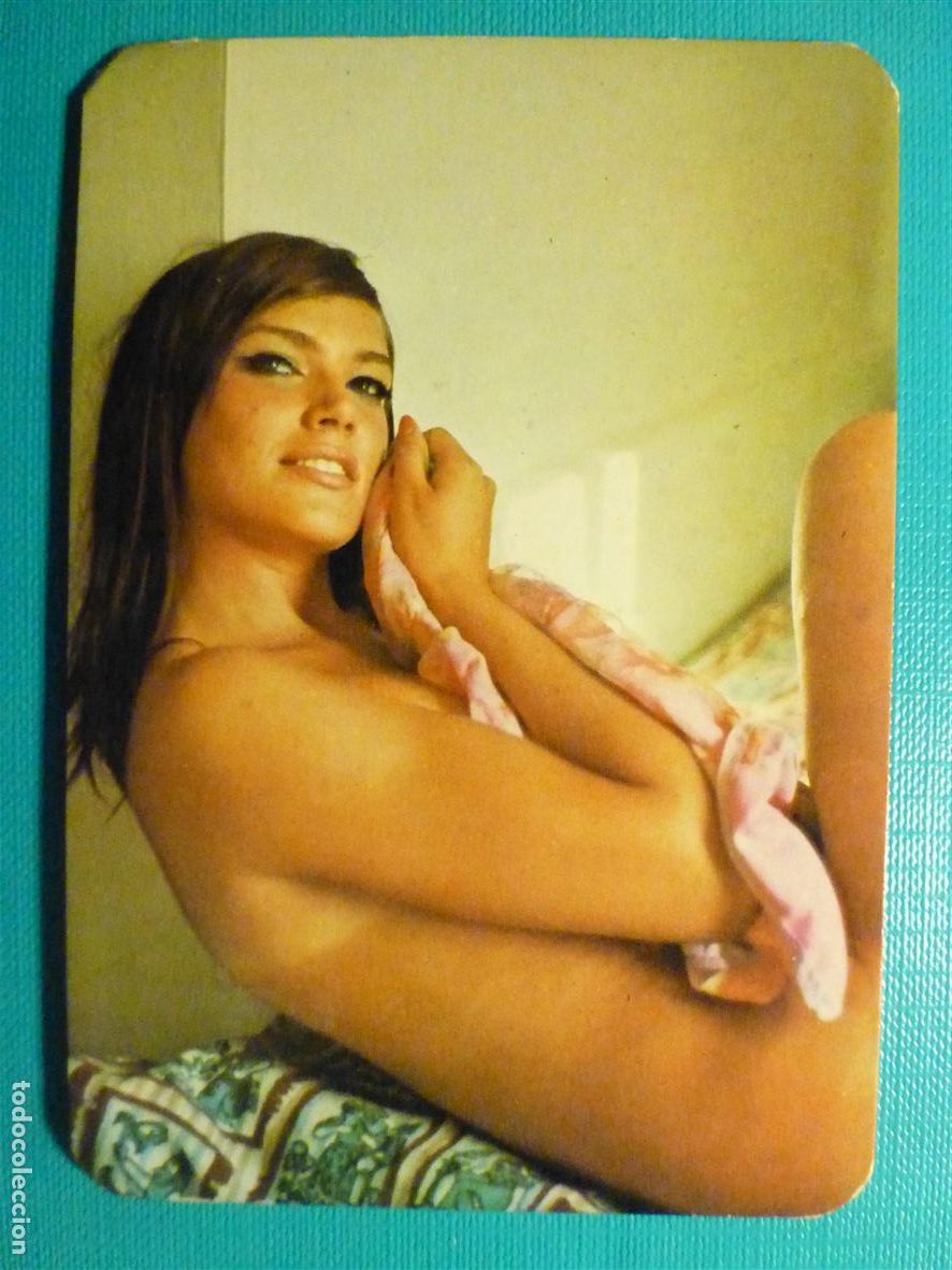 Calendarios: Calendario Chicas y Se&ntilde;oritas Desnudas - Er&oacute;tico - I.G. 1.401 - A&ntilde;o 1976 - Con publicidad Hospitalet