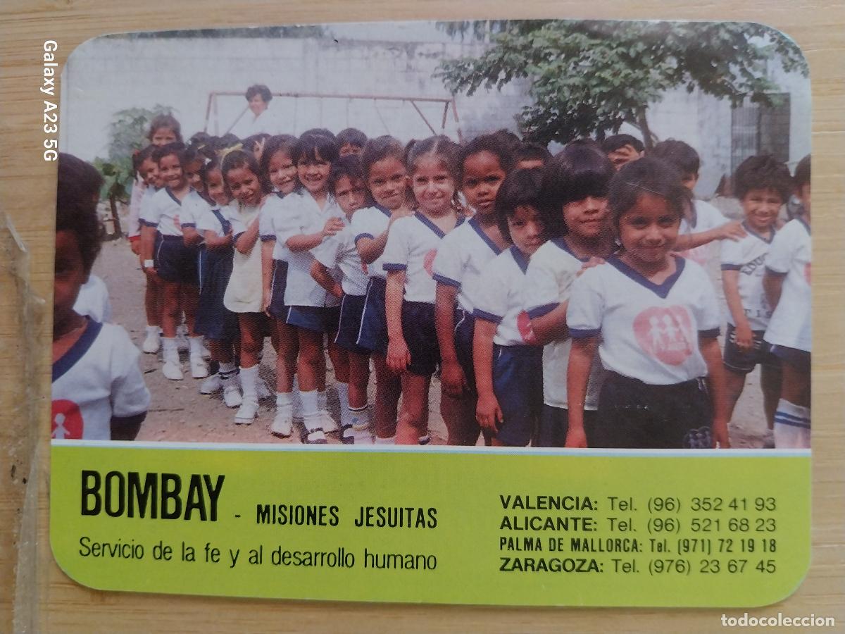 Calendarios: BOMBAY MISIONES JESUITAS CALENDARIO 1989