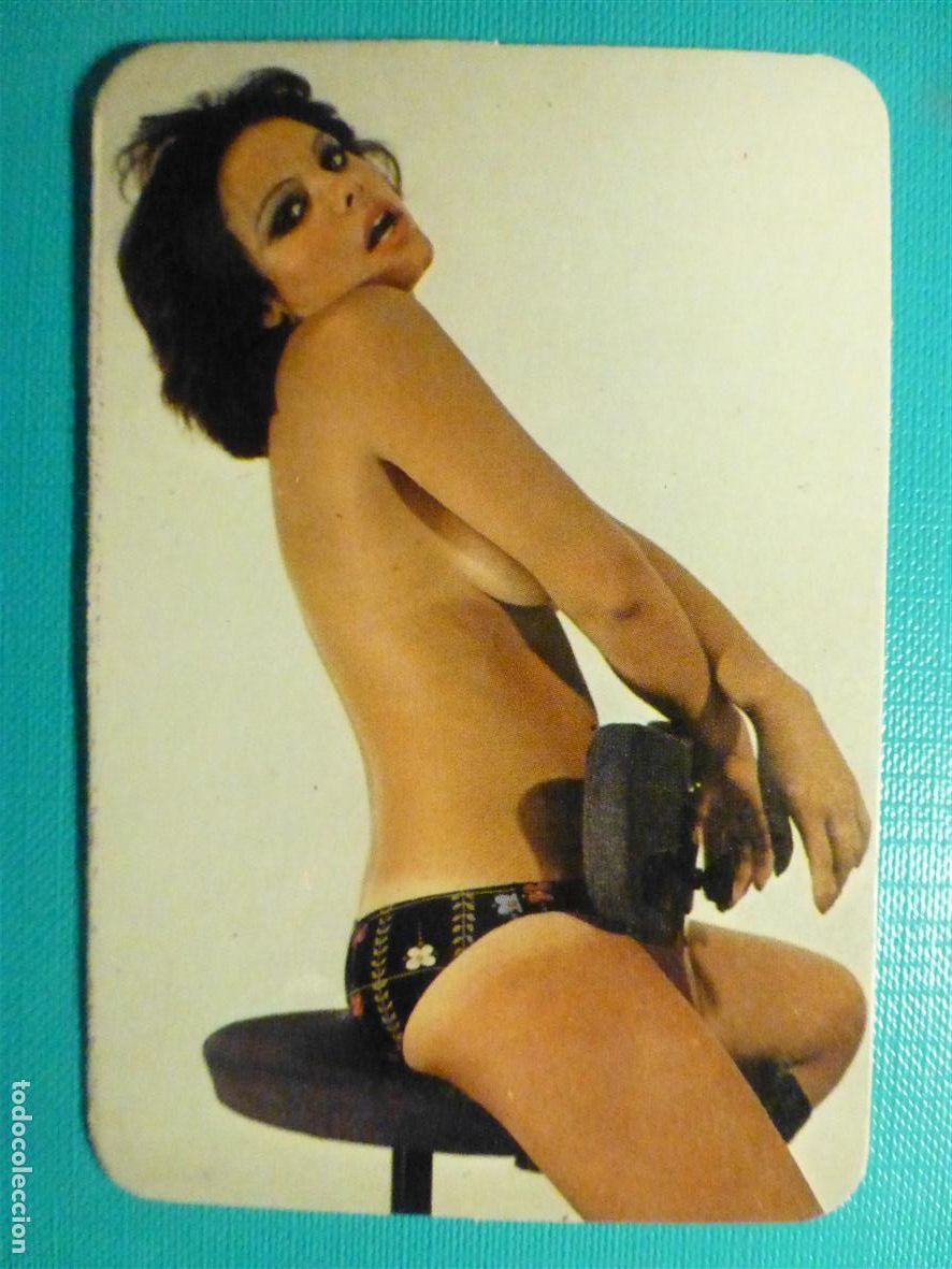 Calendarios: Calendario Er&oacute;tico Chicas y Se&ntilde;oritas Desnudas - Serie 76 B3-Playa n&ordm; 9 - A&ntilde;o 1976 - Con publicidad