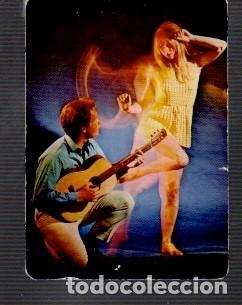 Calendarios: CALENDARIO DE BELLA SE&Ntilde;ORITA DEL A&Ntilde;O 1973 DE N&ordm; B - 45.374 PUBLICIDAD PENSION MANOLO BARCELONA