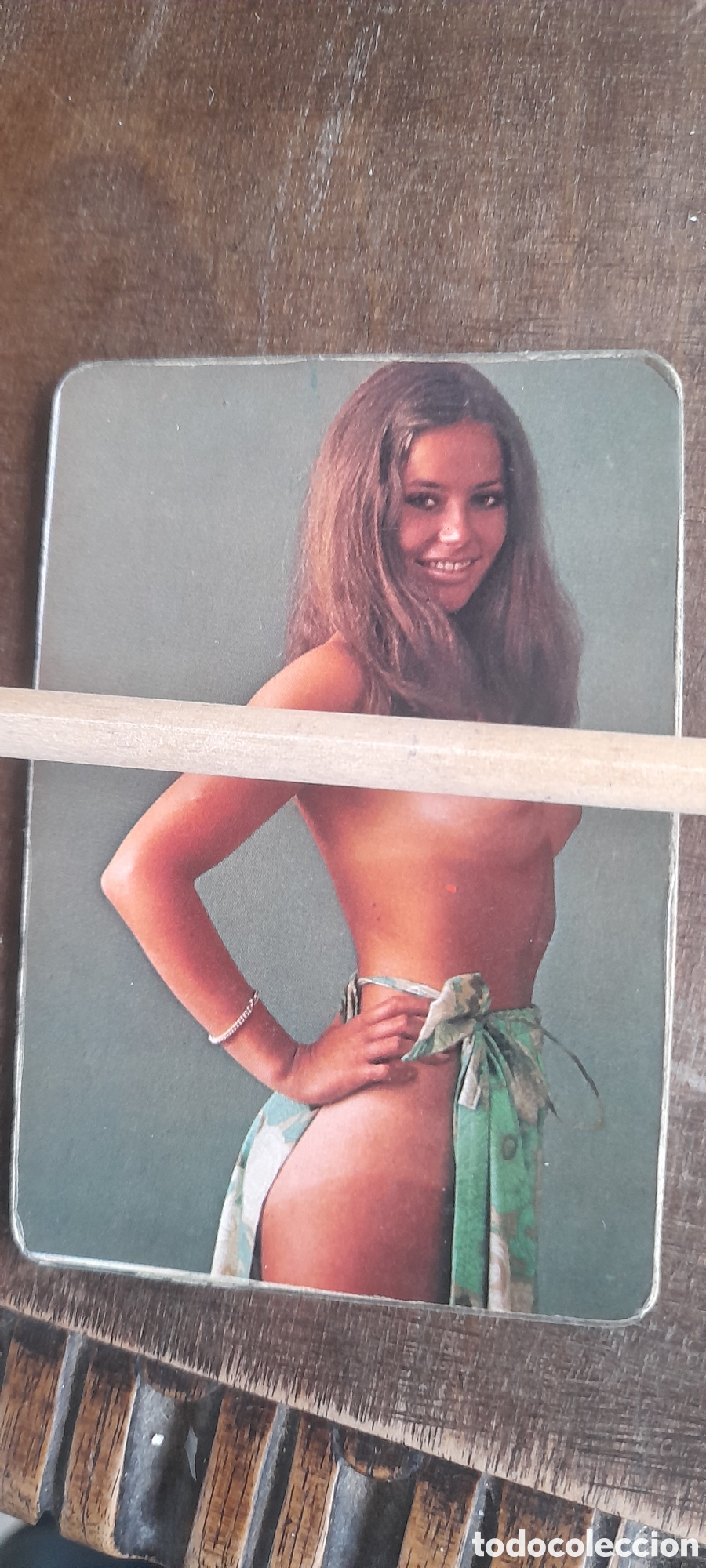 Calendarios: Calendario sexy se&ntilde;orita chica de 1978. Con publicidad.