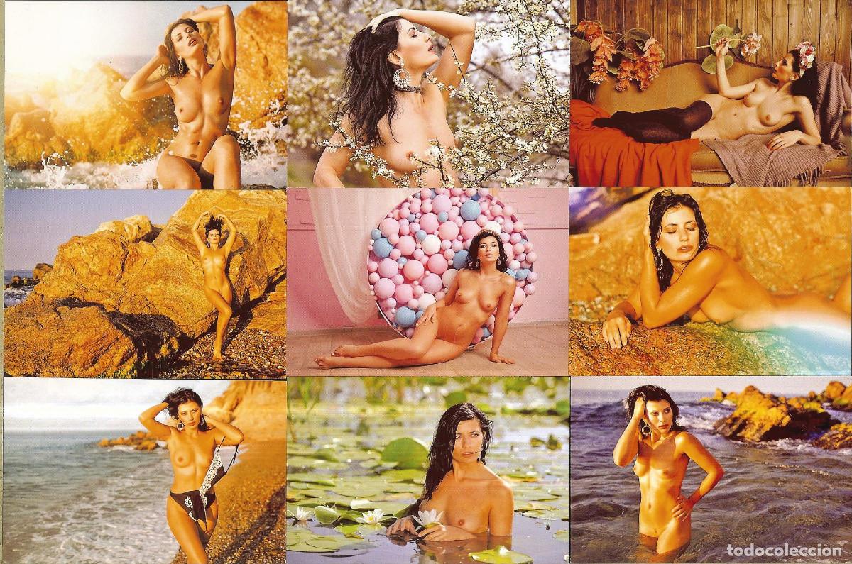 Calendarios: 9 CALENDARIOS DE BOLSILLO DE BULGARIIA - A&Ntilde;O 2023 - CHICAS DESNUDAS