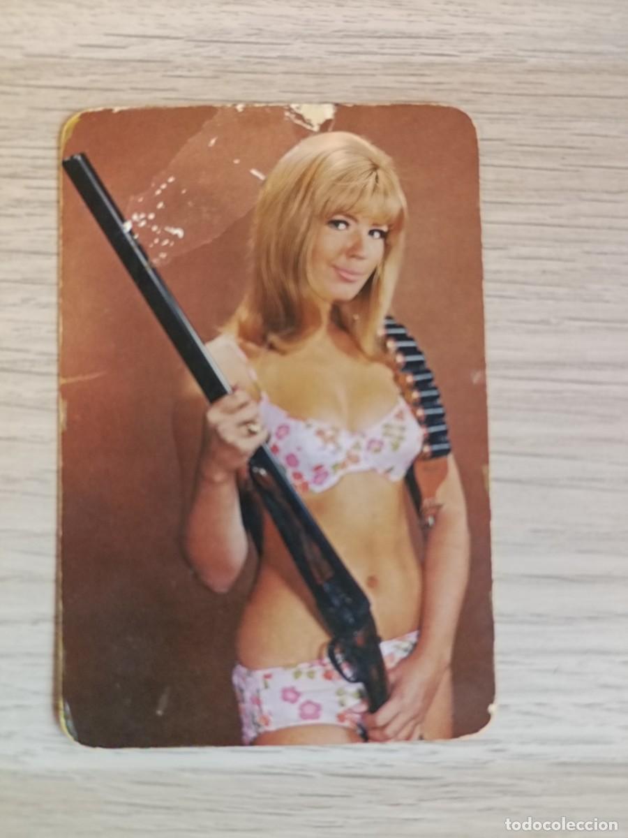 Calendarios: VCK 4537 CALENDARIO BOLSILLO - A&Ntilde;O 1972 - DESNUDO MUJER - SERIE DLB - AUTOESCUELA PULIDO