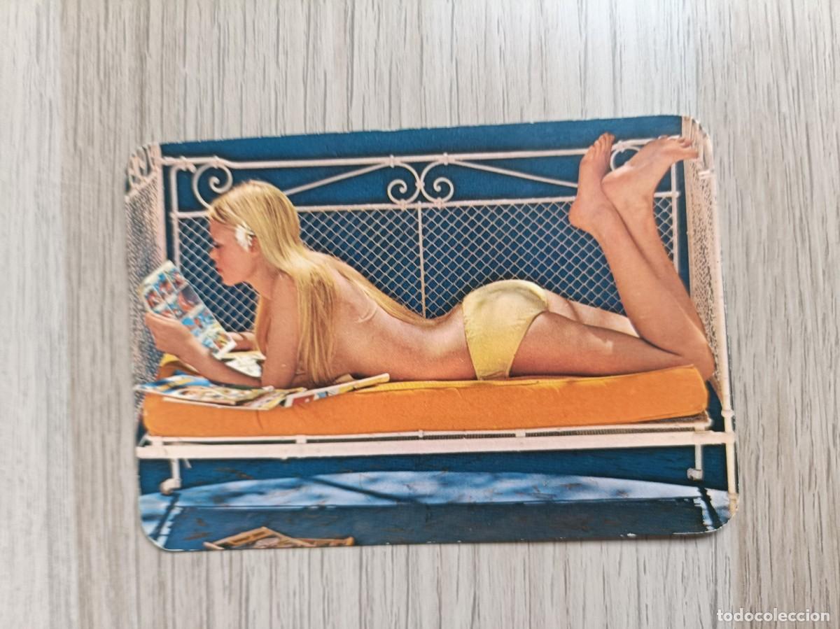 Calendarios: VCK 4547 CALENDARIO BOLSILLO - A&Ntilde;O 1973 DESNUDO MUJER - SERIE IG 1100 CONFECCIONES JEAMAR - ZARAGOZA