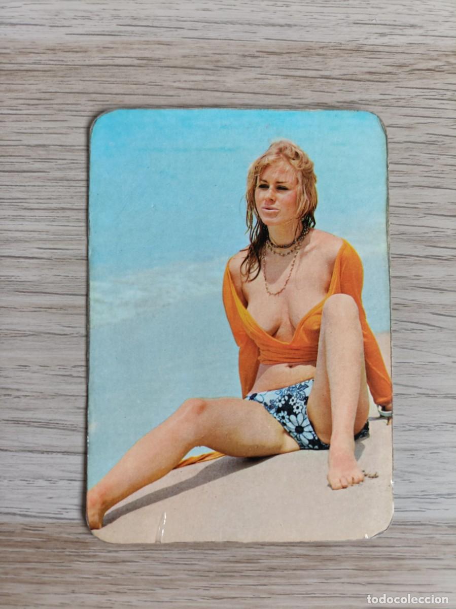 Calendarios: VCK 4564 CALENDARIO BOLSILLO - A&Ntilde;O 1975 DESNUDO MUJER - SERIE DLB N&ordm; 103 - BAR SAFARI ELDA ALICANTE