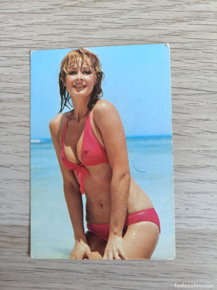 Calendarios: VCK 4575 CALENDARIO BOLSILLO - A&Ntilde;O 1976 - DESNUDO MUJER - SERIE 76 B1 - PLAYA N&ordm; 2 HENARES ZARAGOZA
