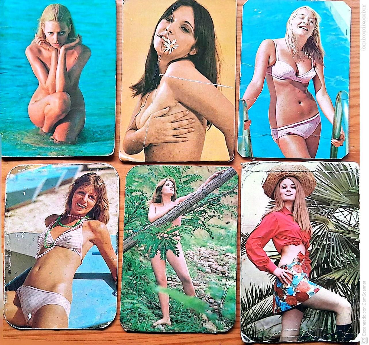 Calendarios: Calendarios: 6 Mujeres A&ntilde;os: 1974-1975-1976 Ver fotos por distintos estados de conservaci&oacute;n.