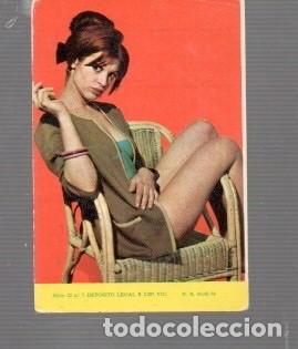 Calendarios: CALENDARIO DE BELLAS SE&Ntilde;ORITA DEL A&Ntilde;O 1968 SERIE 22 N&ordm;7 DE PUBLICIDAD BODEGA ROMOS REUS