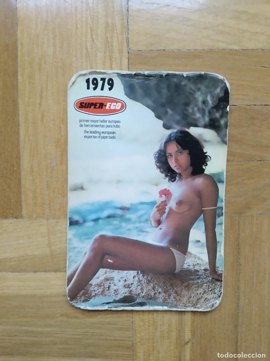 Calendari: CALENDARIO PUBLICITARIO CHICA EROTICA. SUPER EGO. DURANGO. EIBAR. A&Ntilde;O 1979. VER FOTOS