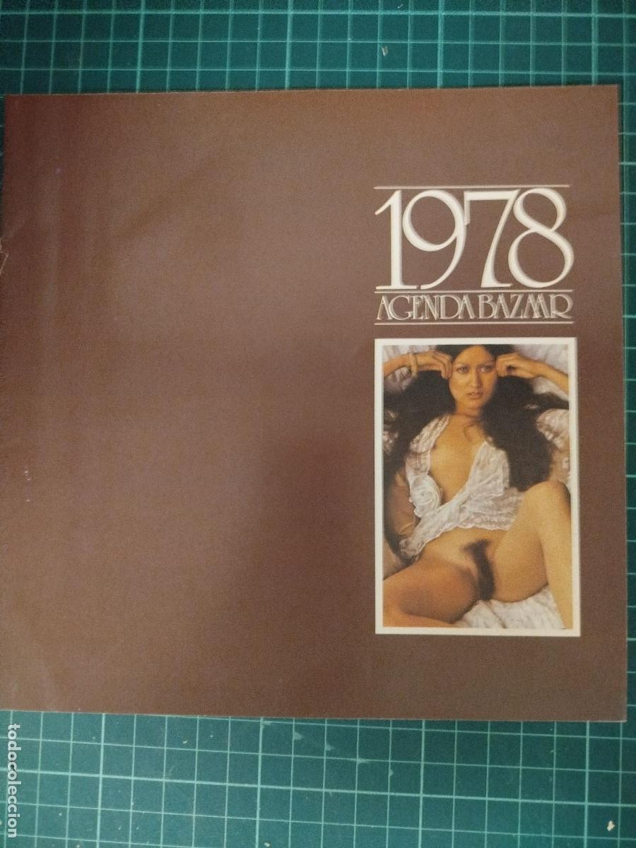 Calendarios: CALENDARIO AGENDA BAZAAR 1978. DESNUDOS-