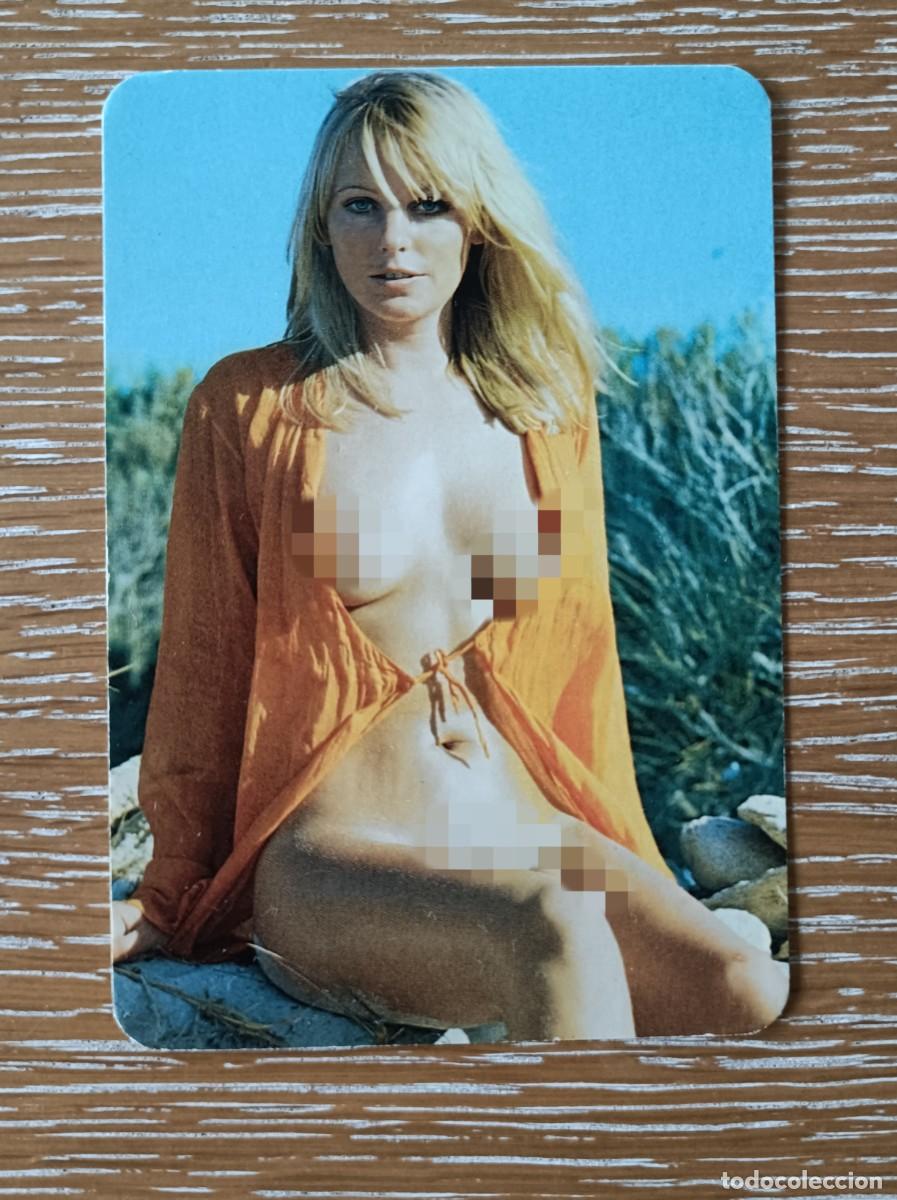 Calend&aacute;rios: VCK 4596 CALENDARIO BOLSILLO - A&Ntilde;O 1977 - DESNUDO MUJER - SERIE GA BO 5059 BLANCAUTO MADRID LEGANES