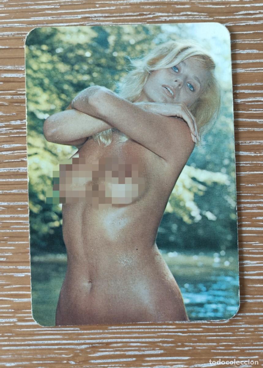 Calendarios: VCK 4602 CALENDARIO BOLSILLO - A&Ntilde;O 1977 - DESNUDO MUJER - SERIE GA BO 5054 - BAR MANZANARES GETAFE