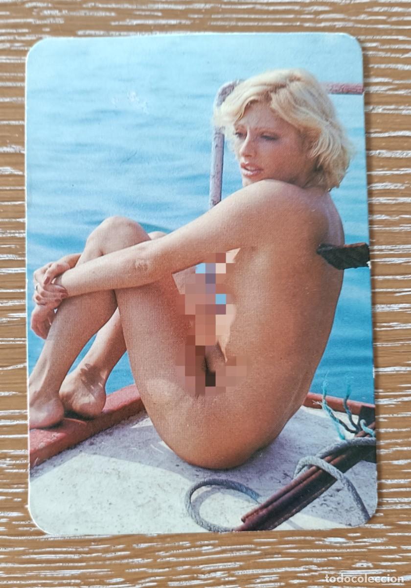 Calendarios: VCK 4612 CALENDARIO BOLSILLO - A&Ntilde;O 1977 - DESNUDO MUJER - SERIE DLB - HOTEL SALPI PALMA DE MALLORCA