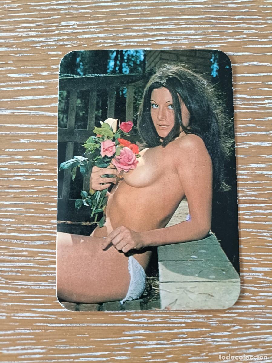 Calendarios: VCK 4621 CALENDARIO BOLSILLO - A&Ntilde;O 1977 - DESNUDO MUJER SERIE 17053/18 PRODUCTOS CABEZUDO - MADRID