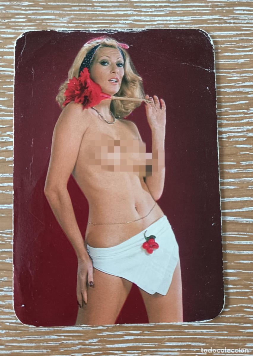 Calendarios: VCK 4631 CALENDARIO BOLSILLO - A&Ntilde;O 1977 - DESNUDO MUJER SERIE 17123/18 - BAZAR EL SIGLO - CEUTA