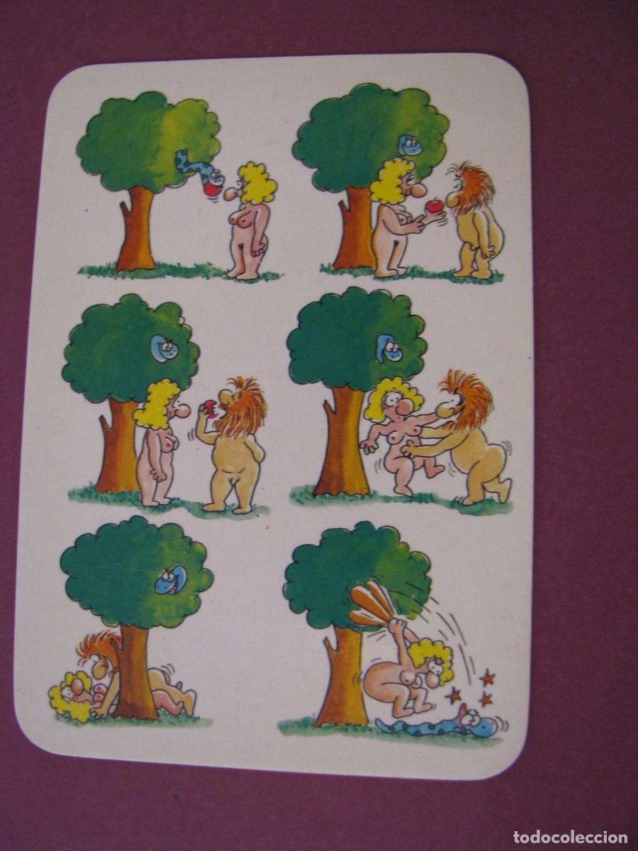 Calendarios: CALENDARIO CARICATURA, CHISTE ER&Oacute;TICA A&Ntilde;O 1992. PUBL. VAQUEROS QUEMAR. MALAGA