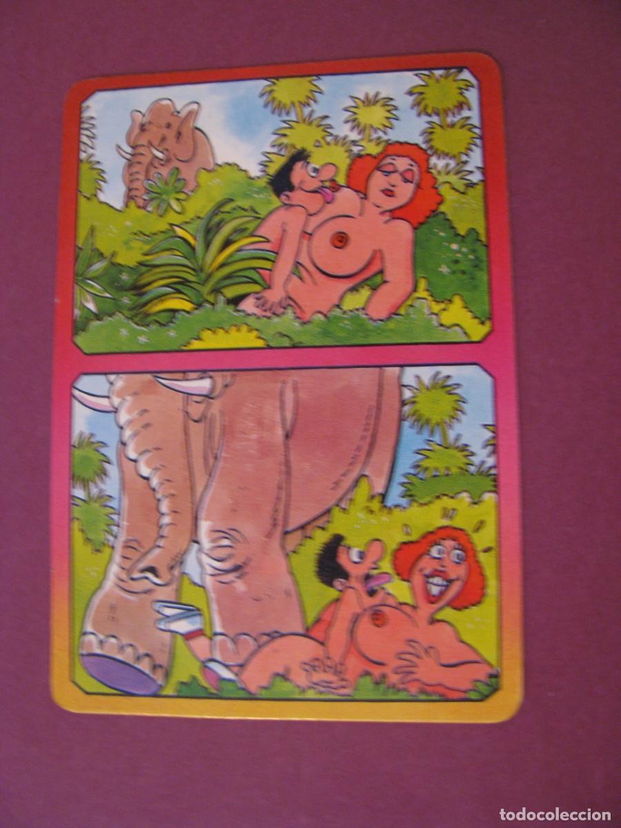 Calendarios: CALENDARIO CARICATURA, CHISTE ER&Oacute;TICA A&Ntilde;O 1989. PUBL. BAR FLORIDO, MALAGA