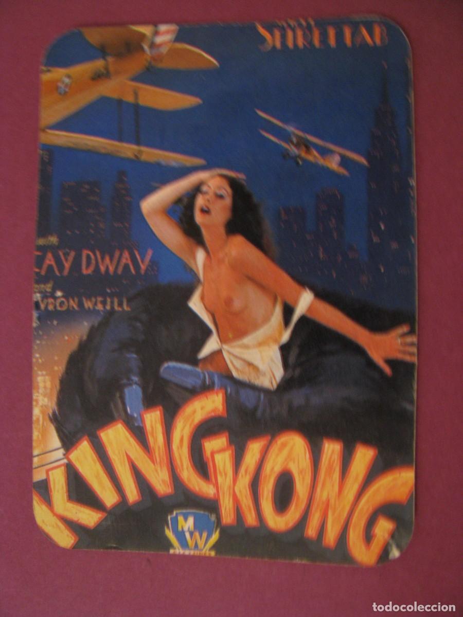 Calendarios: CALENDARIO DE BOLSILLO 1988. CHICA. PELICULA KING KONG. TALLERES MISACA, MALAGA