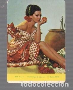 Calendarios: CALENDARIO DE BELLAS SE&Ntilde;ORITA DEL A&Ntilde;O 1969 SERIA 24 N&ordm; 6 PUBLICIDAD BODEGA RAMOS REUS
