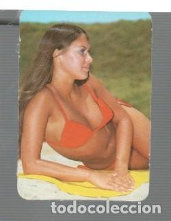 Calend&aacute;rios: CALENDARIO DE BELLA SE&Ntilde;ORITA CASA B N&ordm; 49 341 DEL A&Ntilde;O 1975 PUBLICIDAD BAR CAN MARI BAZA GRANADA