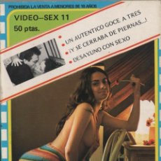 Libros: VIDEO-SEX 11 # 2 / 1978 ~ NOVELA ERÓTICA CON 16 PÁGINAS A TODO COLOR