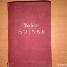 Libros: BAEDEKER SUISSE 1898