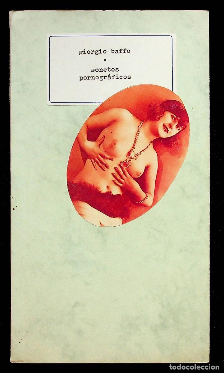 Books: GIORGIO BAFFO. SONETOS PORNOGR&Aacute;FICOS. EDS. TIRAR A DAR. 1990. LIBROS DE YERBAG&Uuml;ENA N&ordm; 3
