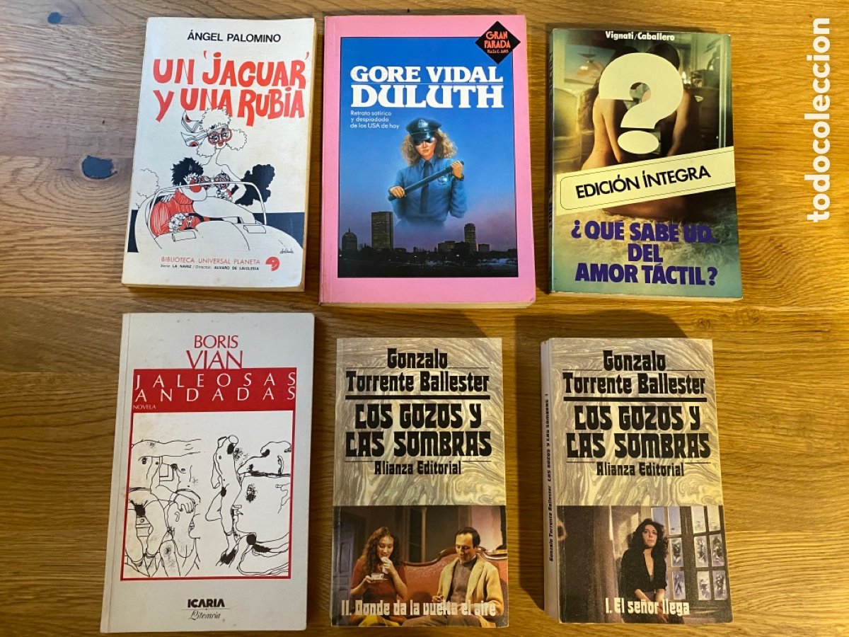 lote de 6 libros eróticos años 70 - 80 - Compra venta en todocoleccion