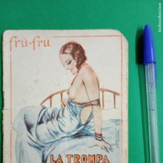 Libros: ANTIGUO LIBRITO ERÓTICO FRU-FRU. LA TROMPA DEL TAPIR. MADRID 1930.