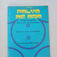 Libros: COLECCION POLVO DE ORO Nº 3 - ENTRENAMIENTO - LOS GAYS SE DIVIERTEN (BY)