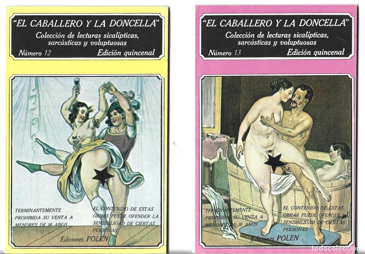 Libros: EL CABALLERO Y LA DONCELLA. Nos. 12 y 13. Colecci&oacute;n de lecturas sical&iacute;pticas...Ediciones Polen, 1979