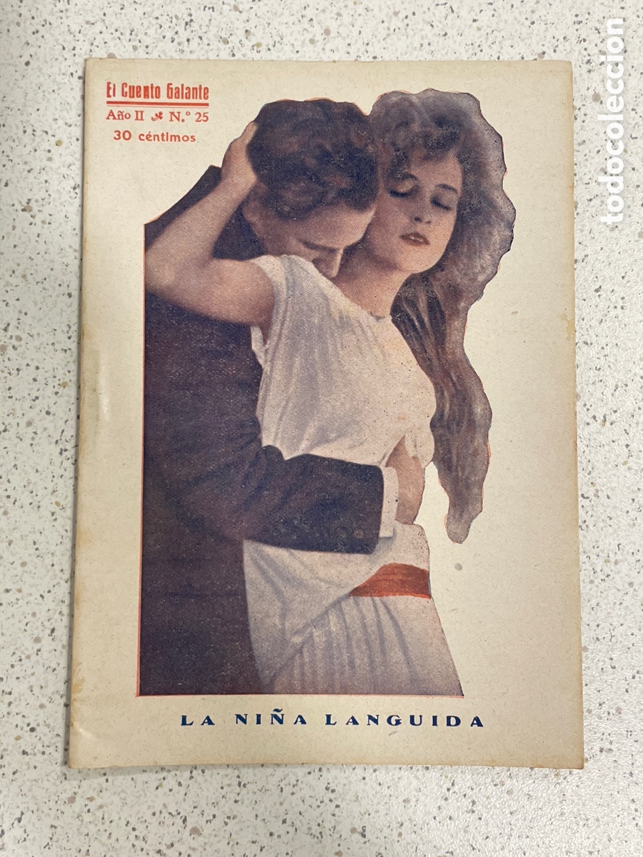 Books: El cuento galante. La ni&ntilde;a l&aacute;nguida. Literatura er&oacute;tica. A&ntilde;os 20.