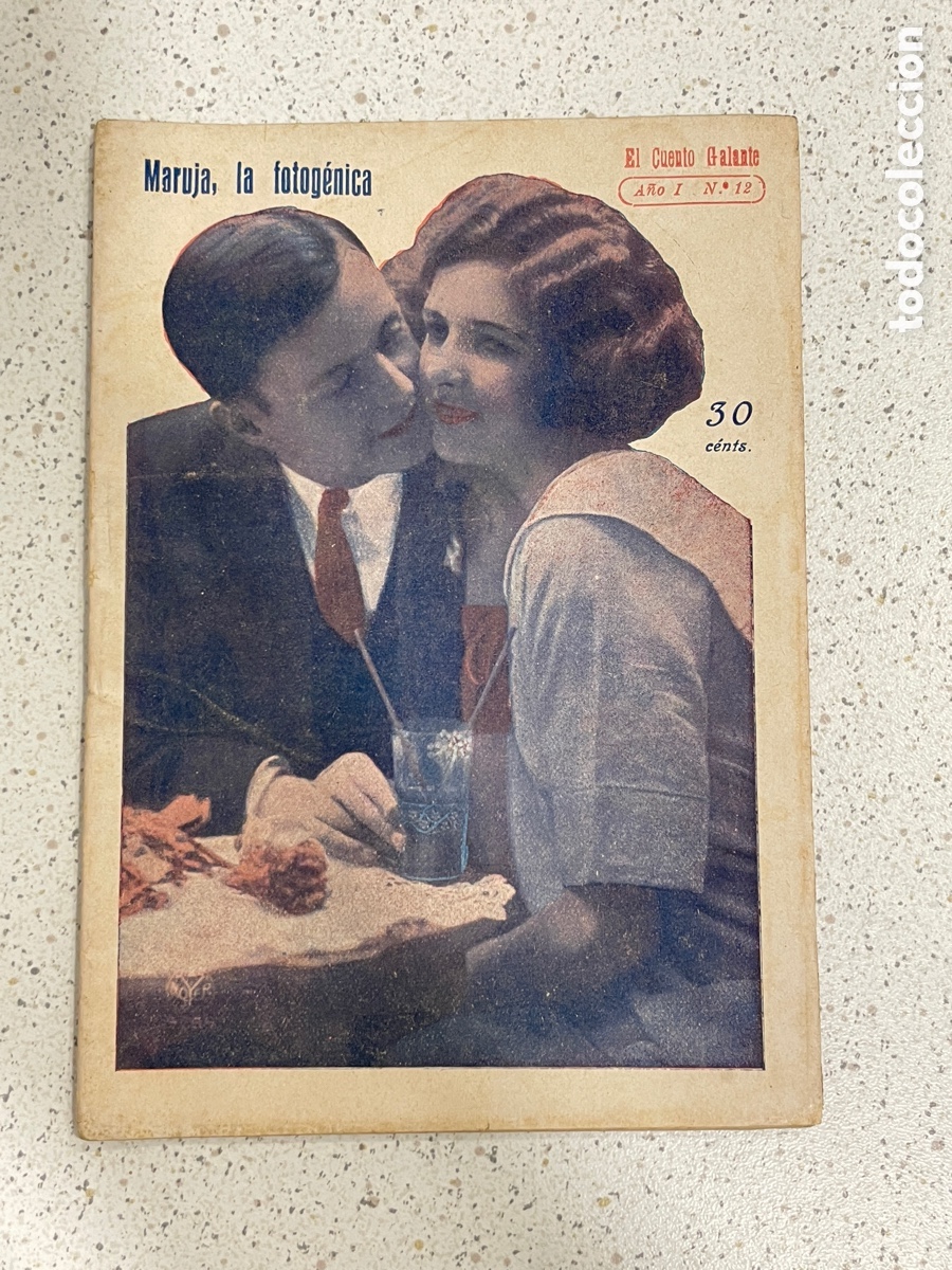 Books: El cuento galante. Maruja, la fotog&eacute;nica. N&uacute;mero 12. Literatura er&oacute;tica. A&ntilde;os 20.