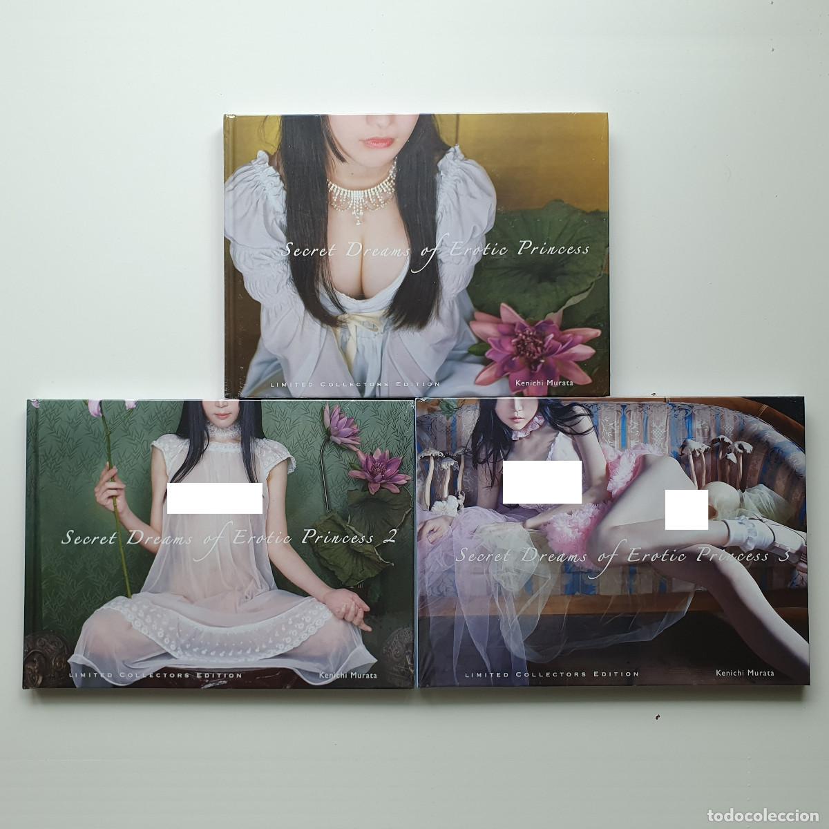 Libros: Kenichi Murata - Secret Dreams of Erotic Princess 1 + 2 + 3 (set of 3 photobooks)