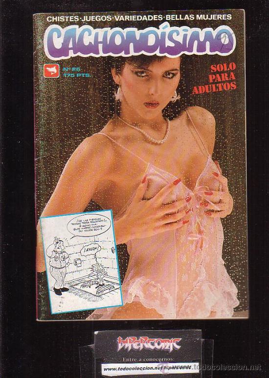 Otros: CACHOND&Iacute;SIMO n&ordm; 26 , humor grafico y fotos de chicas -Edita: ZINCO en el sello tiburon