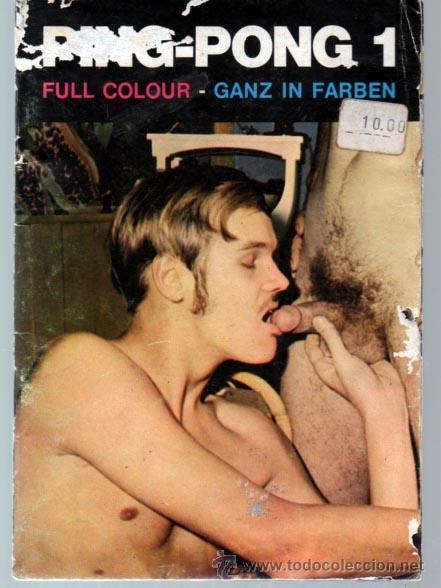 70s Porn Magazines - Ping pong nÂº 1 full color. ganz in farben. gay. - Sold ...