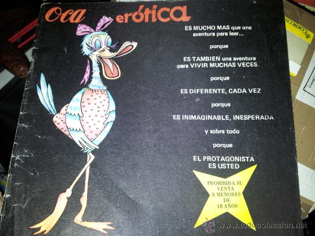 Others for Adults: LA OCA EROTICA MUY MUY RARO DE LOS A&Ntilde;OS 70