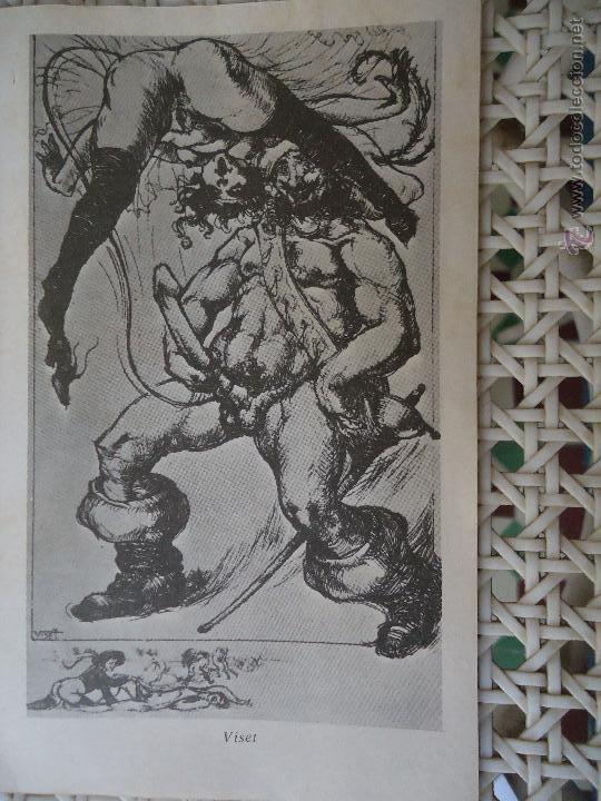 Autres: referencia 22 - ilustracion ARTE LAMINA erotica tama&ntilde;o postal grande 17x11 cm perteneciente a libro