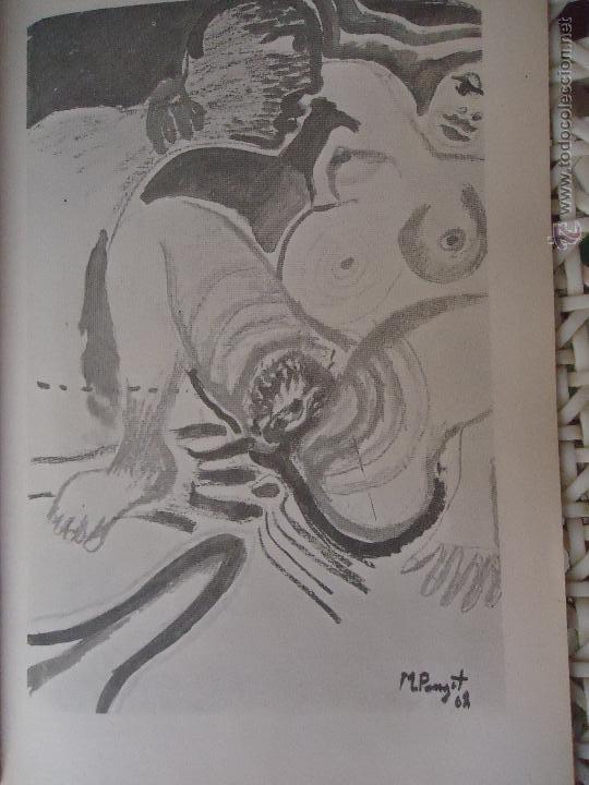 Autres: referencia 22 - ilustracion ARTE LAMINA erotica tama&ntilde;o postal grande 17x11 cm perteneciente a libro