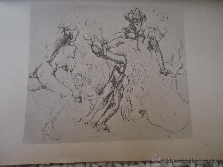 Autres: referencia 22 - ilustracion ARTE LAMINA erotica tama&ntilde;o postal grande 17x11 cm perteneciente a libro