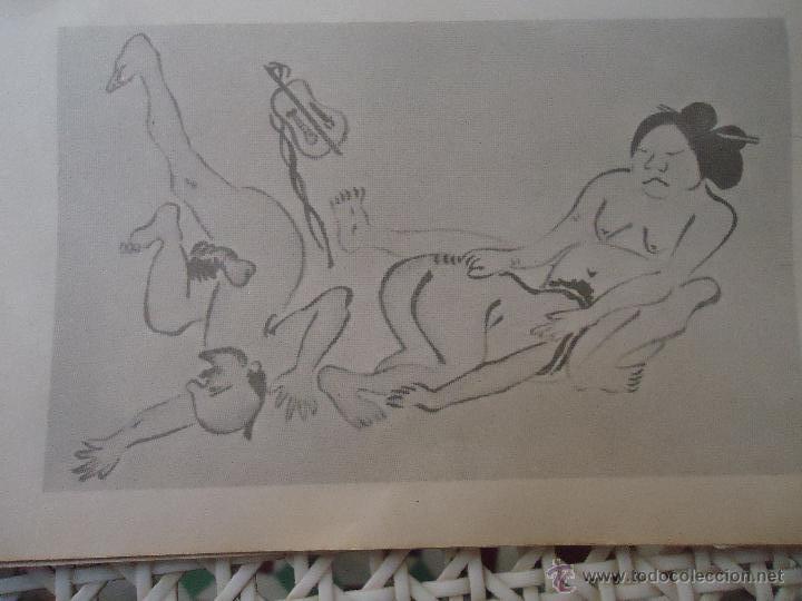 Autres: referencia 22 - ilustracion ARTE LAMINA erotica tama&ntilde;o postal grande 17x11 cm perteneciente a libro