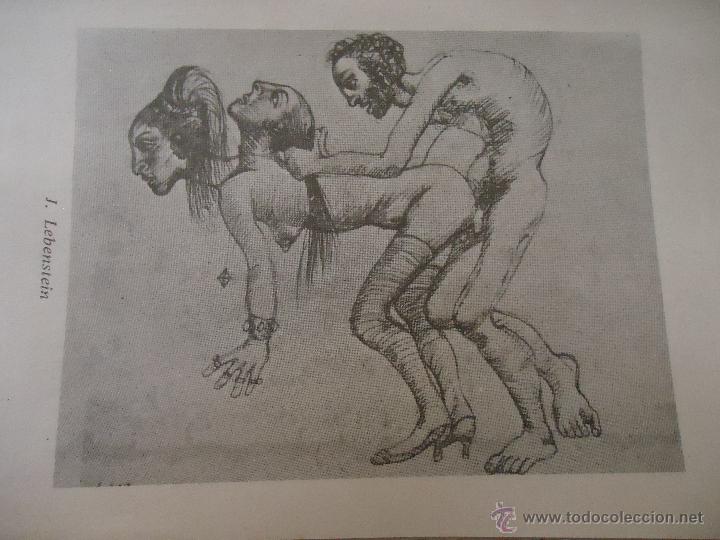 Autres: referencia 22 - ilustracion ARTE LAMINA erotica tama&ntilde;o postal grande 17x11 cm perteneciente a libro