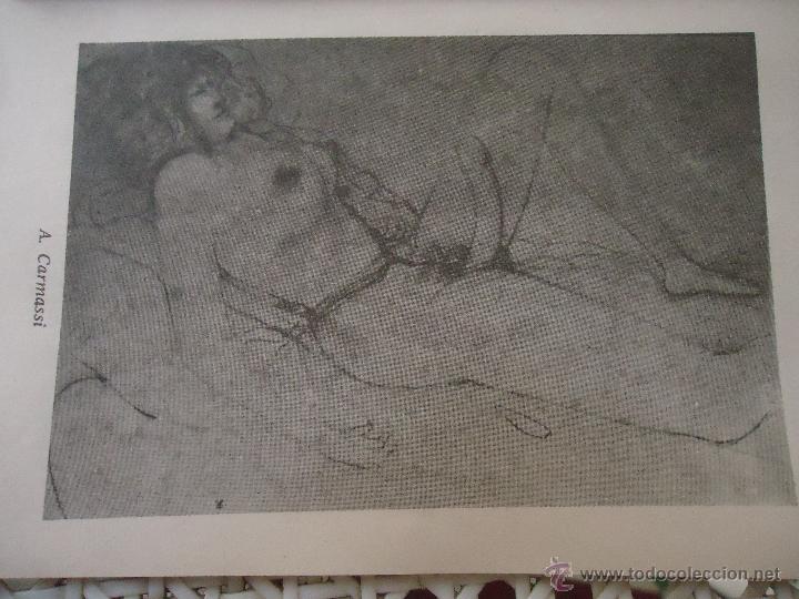 Autres: referencia 22 - ilustracion ARTE LAMINA erotica tama&ntilde;o postal grande 17x11 cm perteneciente a libro