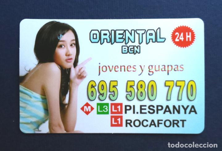 Andere Artikel: Flyer Tarjeta Tipo Calendario Bolsillo Erotico Masaje Masajes Chicas Jovenes Cari&ntilde;osas Barcelona