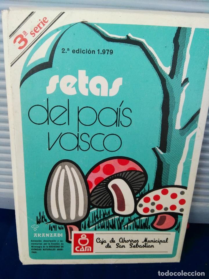 Otros: FICHAS  DE   SETAS    DEL  PAIS  VASCO - Foto 1