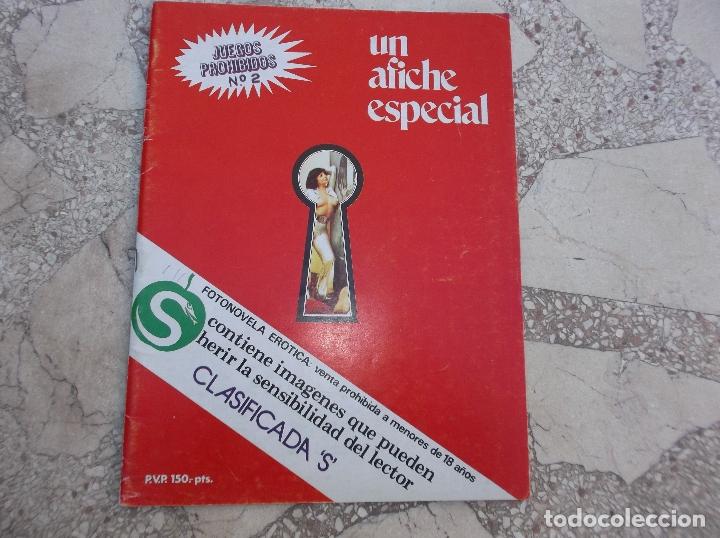 Others for Adults: JUEGOS PROHIBIDOS N&ordm; 2 UN AFICHE ESPECIAL, FOTONOVELA EROTICA ,SOLO PARA ADULTOS