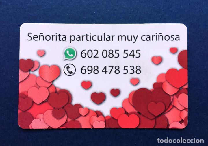 Autres: Anuncio Tarjeta Tama&ntilde;o calendario Bolsillo Masaje Masajes Chicas Jovenes Guapas Cari&ntilde;osas Barcelona